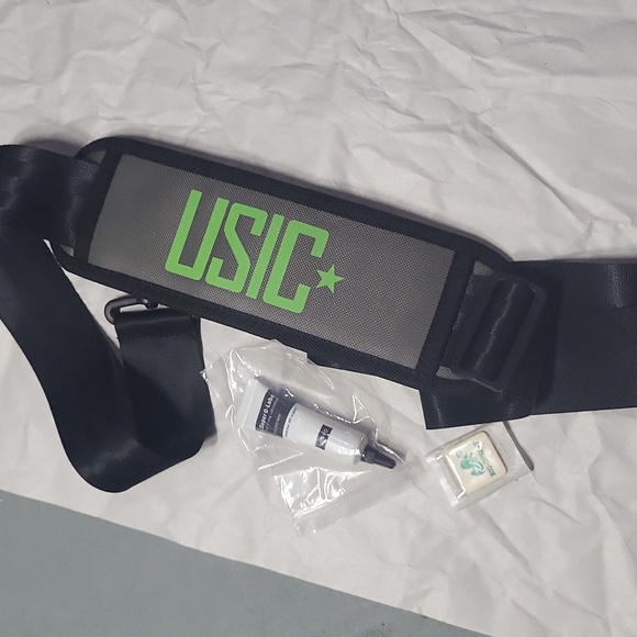 Large gray green insulated cooler can summer USIC new soft pack 40 can bag strap - Picture 7 of 11